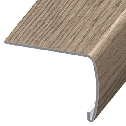 Versatrim - Nez de marche VersaEdge Standard PVC #103054 Country Oak - 1" (25.4 mm) x 2" x 94"