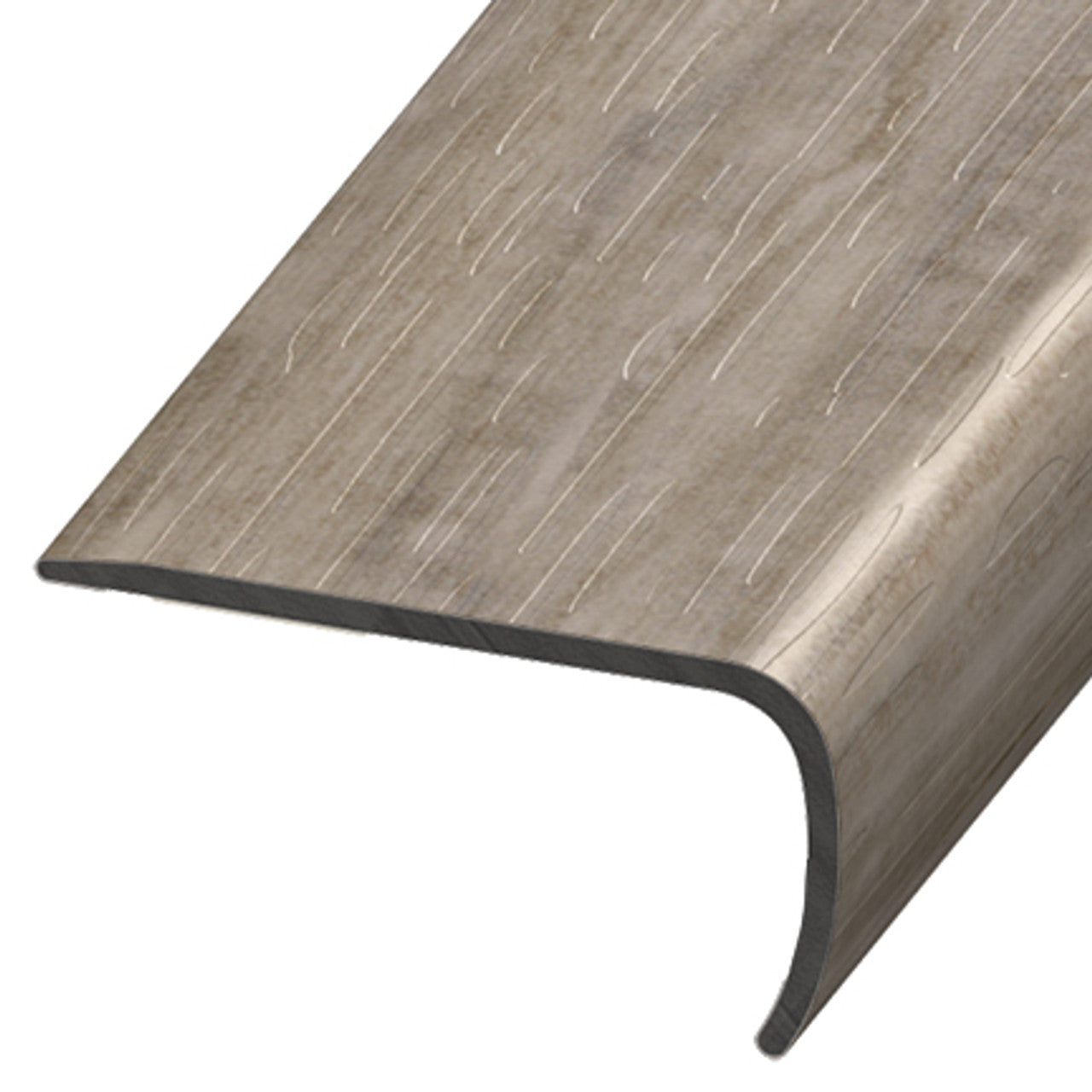 Versatrim - Nez de marche VersaEdge Standard PVC #105632 Applewood Frosted Coffee 1" (25.4 mm) x 2" x 94"