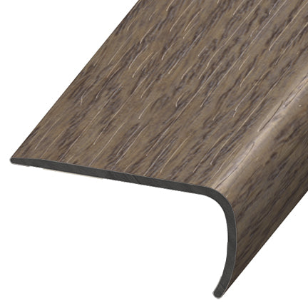Versatrim - Nez de marche VersaEdge Standard PVC #107283 Smoked Butternut - 1" (25.4 mm) x 2" x 94"
