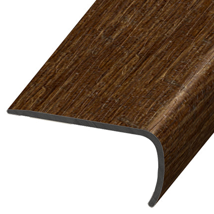 Versatrim - Nez de marche VersaEdge Standard PVC #107285 Antique French Oak - 1" (25.4 mm) x 2" x 94"
