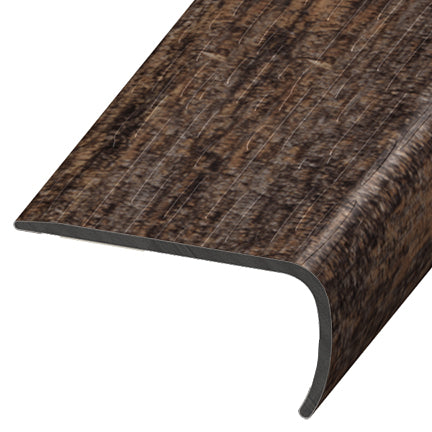 Versatrim - Nez de marche VersaEdge Standard PVC #111737 Salvaged Barnwood - 1" (25.4 mm) x 2" x 94"