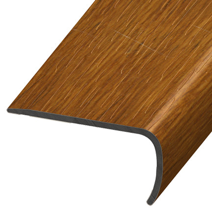 Versatrim - Nez de marche VersaEdge Standard PVC #112078 Smoked Oak - 1" (25.4 mm) x 2" x 94"