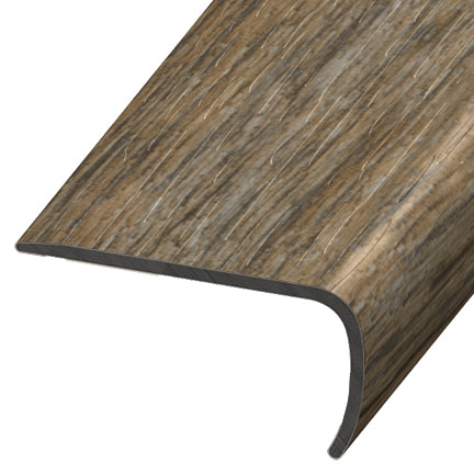 Versatrim - Nez de marche VersaEdge Standard PVC #112086 Reclaimed Redwood - 1" (25.4 mm) x 2" x 94"