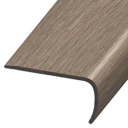 Versatrim - Nez de marche VersaEdge Standard PVC #112519 Warm Brushed Oak - 1" (25.4 mm) x 2" x 94"