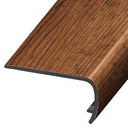 Versatrim - Nez de marche VersaEdge Standard PVC #150 Prestige Pine - 1" (25.4 mm) x 2" x 94"