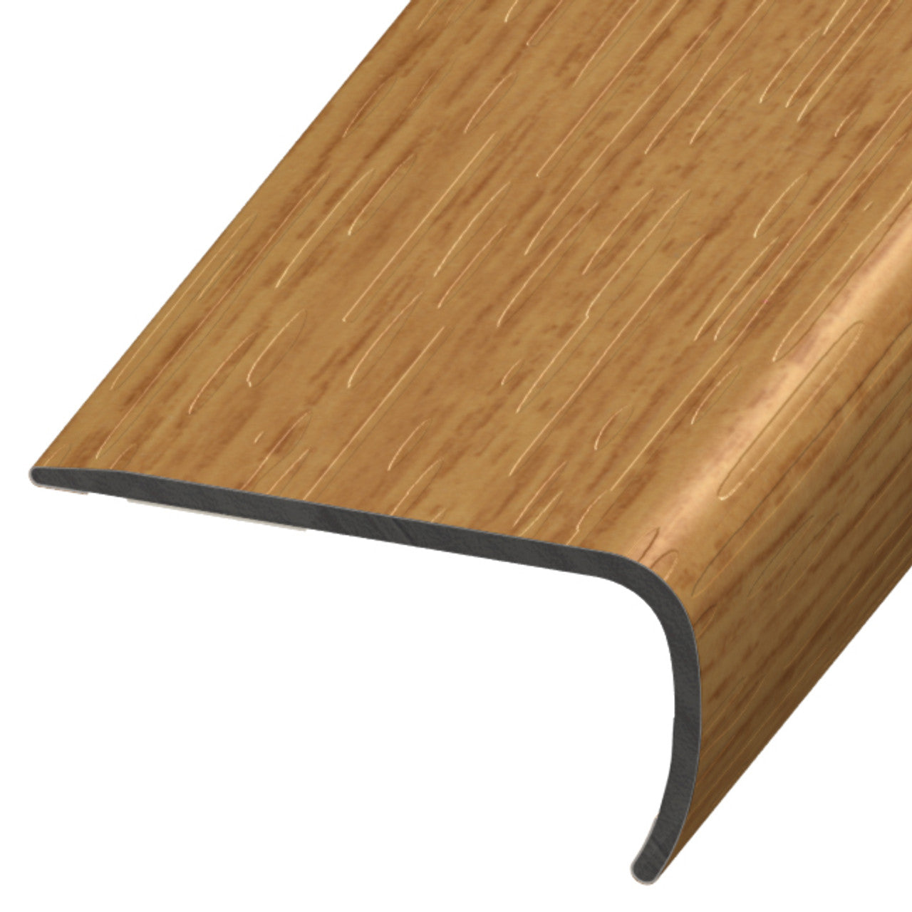 Versatrim - Nez de marche Standard VersaEdge PVC #185 Sherwood Oak 1" (25.4 mm) x 2" x 94"