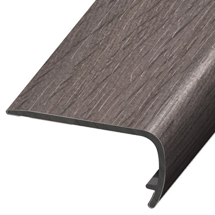 Versatrim - Nez de marche VersaEdge Standard PVC #3458 Royal Oak - 1" (25.4 mm) x 2" x 94"