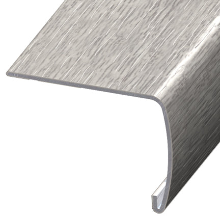Versatrim - Nez de marche VersaEdge Extra Tall aluminium #100342 Graceland - 1-1/2" (38.10 mm) x 2" x 94"