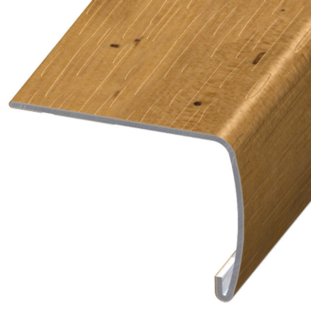 Versatrim - Nez de marche VersaEdge Extra Tall Aluminium #103057 Reclaimed Maple 1-1/2" (38.1 mm) x 2" x 94"