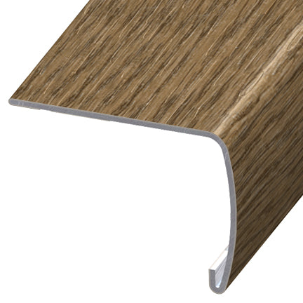 Versatrim - Nez de marche VersaEdge Extra Tall aluminium #110237 Prairie Oak - 1-1/2" (38.10 mm) x 2" x 94"