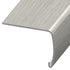Versatrim - Nez de marche VersaEdge Extra Tall aluminium #112518 Ivory Brushed Oak - 1-1/2" (38.10 mm) x 2" x 94"