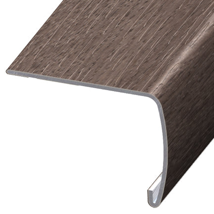 Versatrim - Nez de marche VersaEdge Extra Tall aluminium #3464 Smoky Oak - 1-1/2" (38.10 mm) x 2" x 94"
