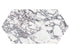 Anatolia - Viola Roccia - Tuile picket de marbre, fini adouci 60 cm (24 po)