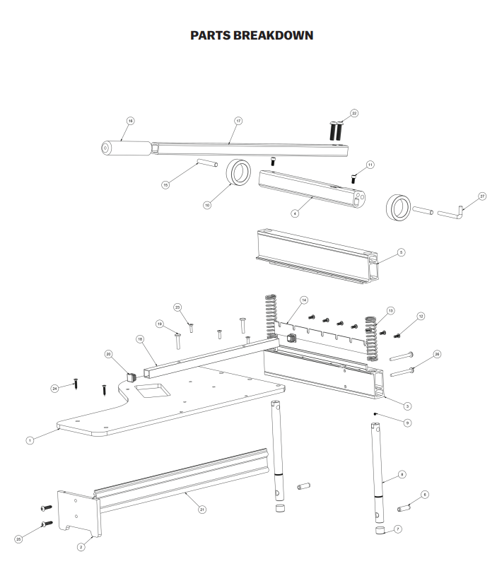Marshalltown - Vis de remplacement 3/16" pour coupeur de plancher ultra-léger de 13" - 29305 (paquet de 2)