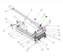 Bullet Tools - Vis à tête creuse hexagonale galvanisée de remplacement M8 1-1/4" x 40 mm pour le coupe-carreaux Sharpshooter Pro