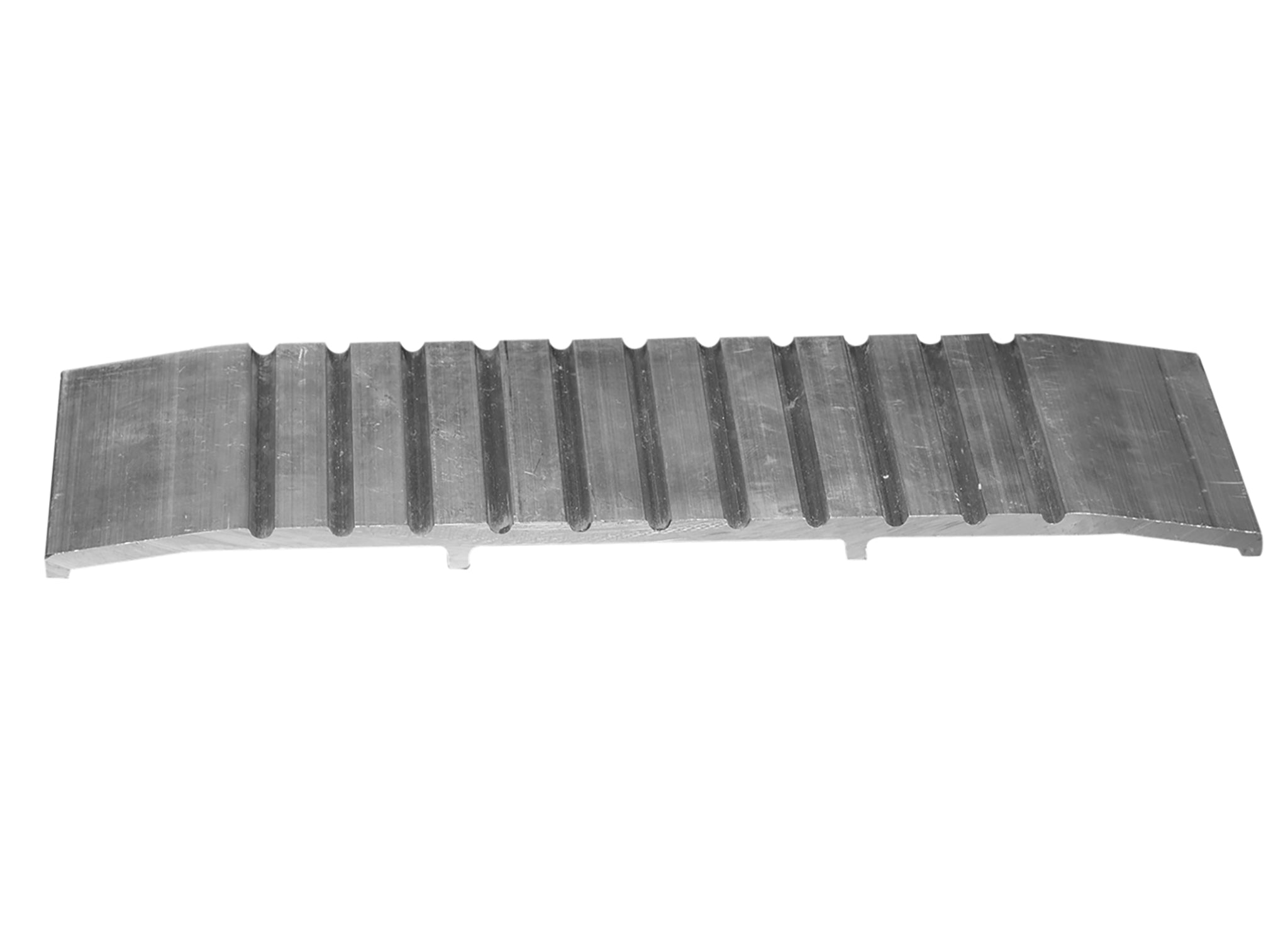 M-D PRO - Seuil de porte en aluminium profil bas perforations au centre Fini naturel 1/2" x 6" x 12'