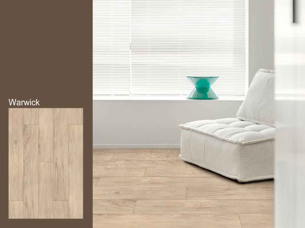 Plancher flottant Warwick / 10.3 x 165 x 1215 mm