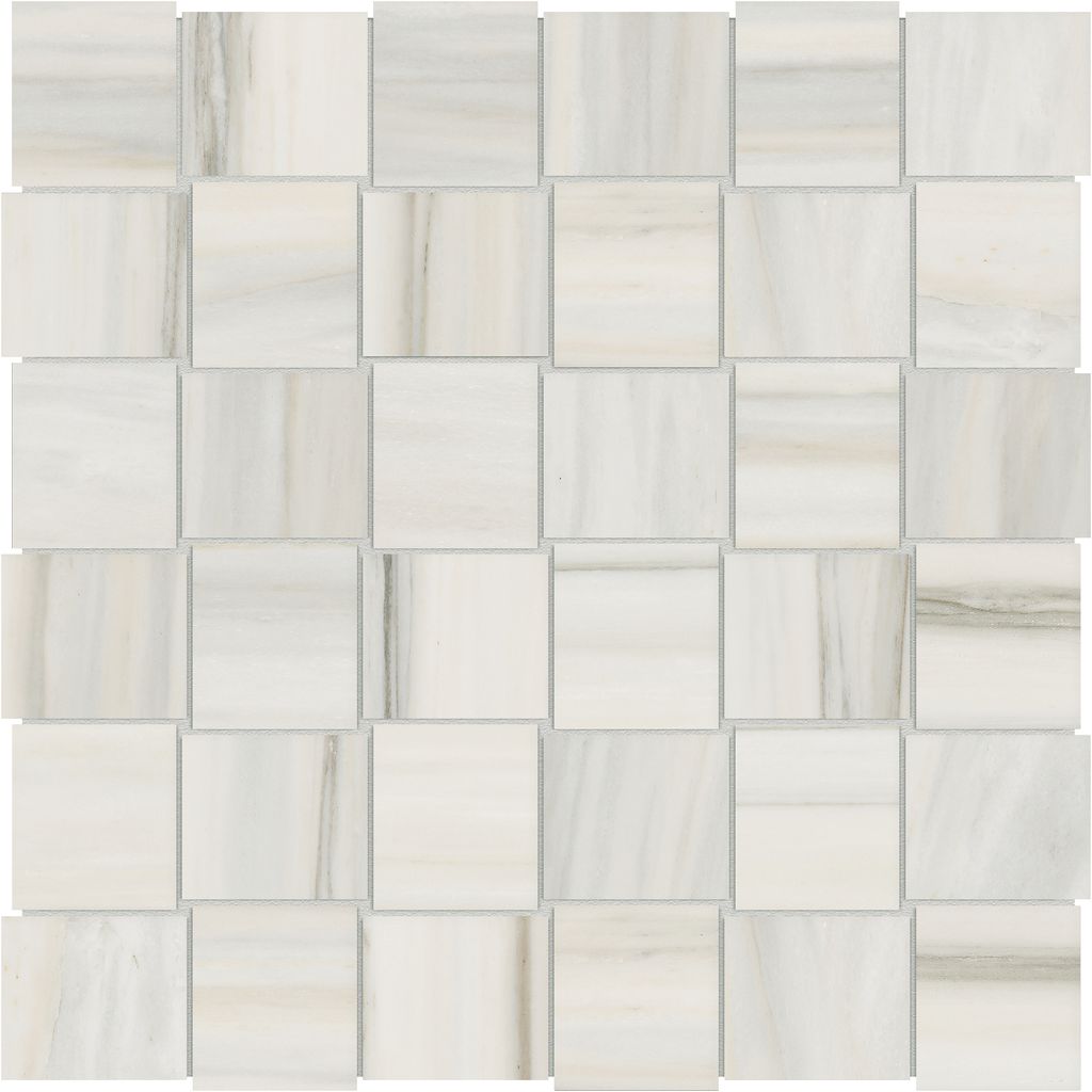 Anatolia Céramique mosaïque Mayfair Zebrino Basketweave - 2" x 2" ||4501-0136-1