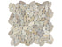 Anatolia - Mosaïque de pierre naturelle Zen Driftwood Tan Caillou plat mat 12" x 12"