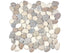 Anatolia - Mosaïque de pierre naturelle Zen Harmony Warm Blend Caillou mat 12" x 12"
