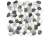 Anatolia - Mosaïque de pierre naturelle Zen Tranquil Cool Blend Caillou mat 12" x 12"