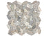 Anatolia - Mosaïque de pierre naturelle Zen Vitality Mica Caillou plat mat 12" x 12"