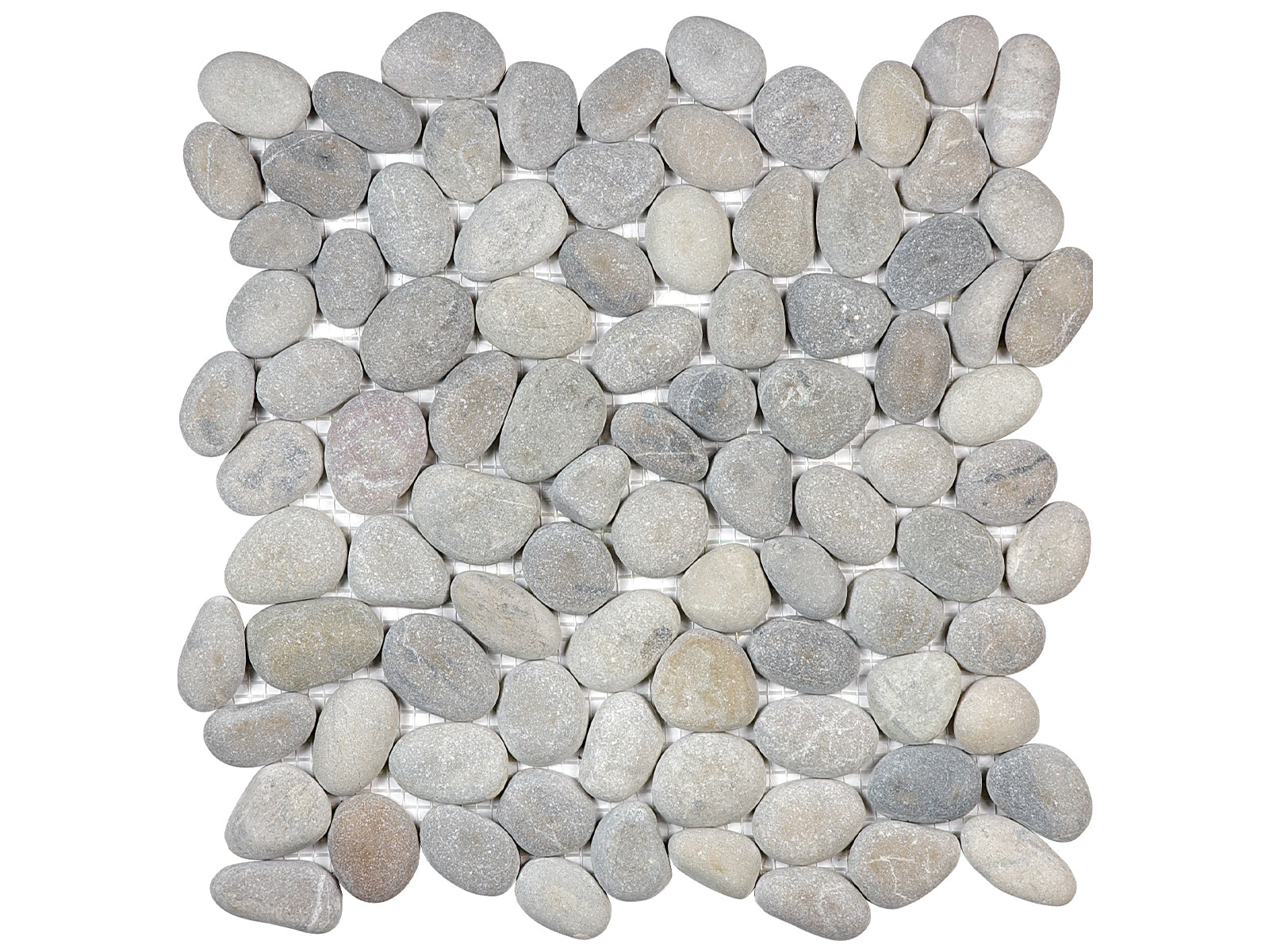 Anatolia - Mosaïque de pierre naturelle Zen Vitality Mica Caillou mat 12" x 12"