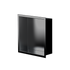 Black PVD wall niche 12″ x 12″ Ally ||62805584945