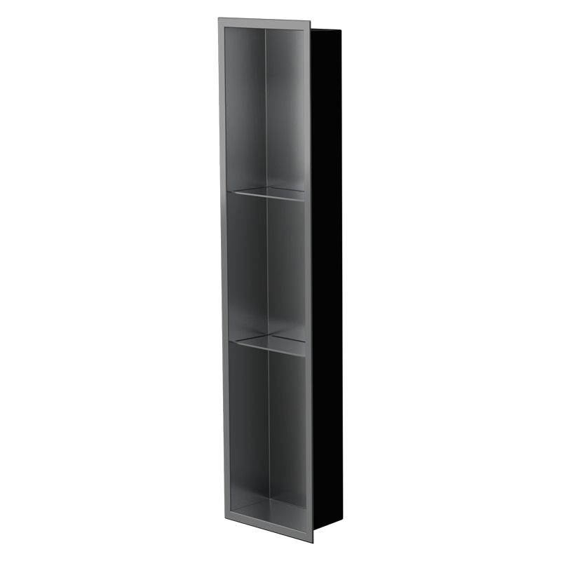 Niche murale PVD noir 36″ x 8″ Ana ||62805584951