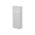 WC Niche Zvelt blanc mat fermée
