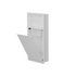 WC Niche Zvelt blanc mat ouverte