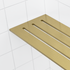 Tablettes de coins PVD or 4″x 8″ pour douches carrelées ||62805584965