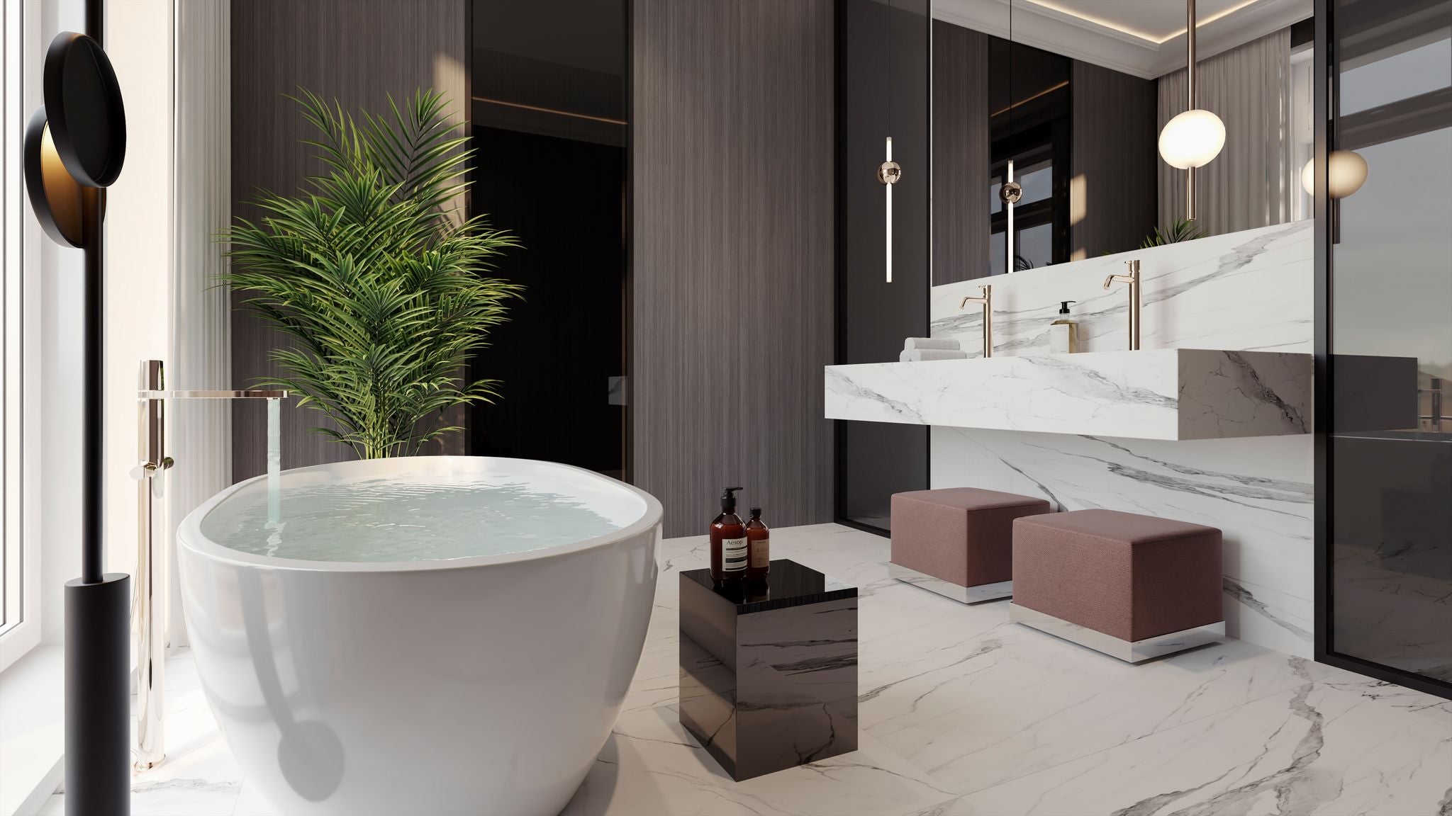 Anatolia Mayfair Ceramic Tiles Statuario Venato