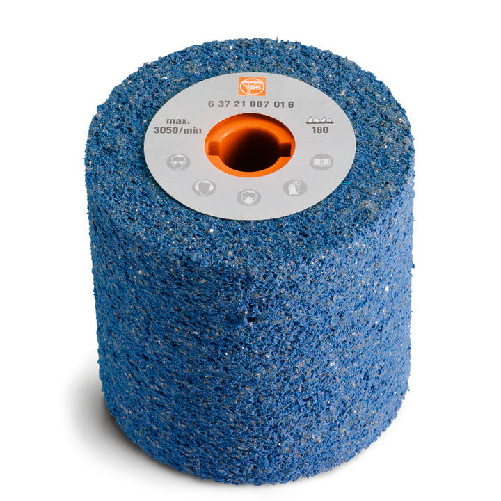 Fein - Roue à poncer élastique grain 180 bleu 4" x 4"