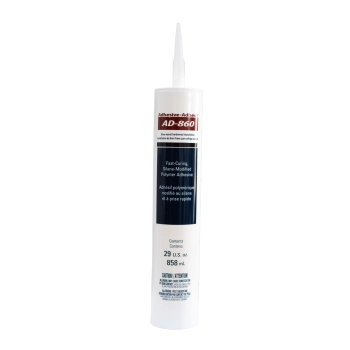 AcoustiTECH AD-860 - Adhésif polyuréthane pour bois franc boîte de 12 × 858 ml