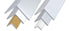 Progress Profiles - Moulure de protection de coin extérieur symétrique aluminium laqué blanc 1-3/16" (30 mm) x 1-3/16" x 6' 6-3/4"