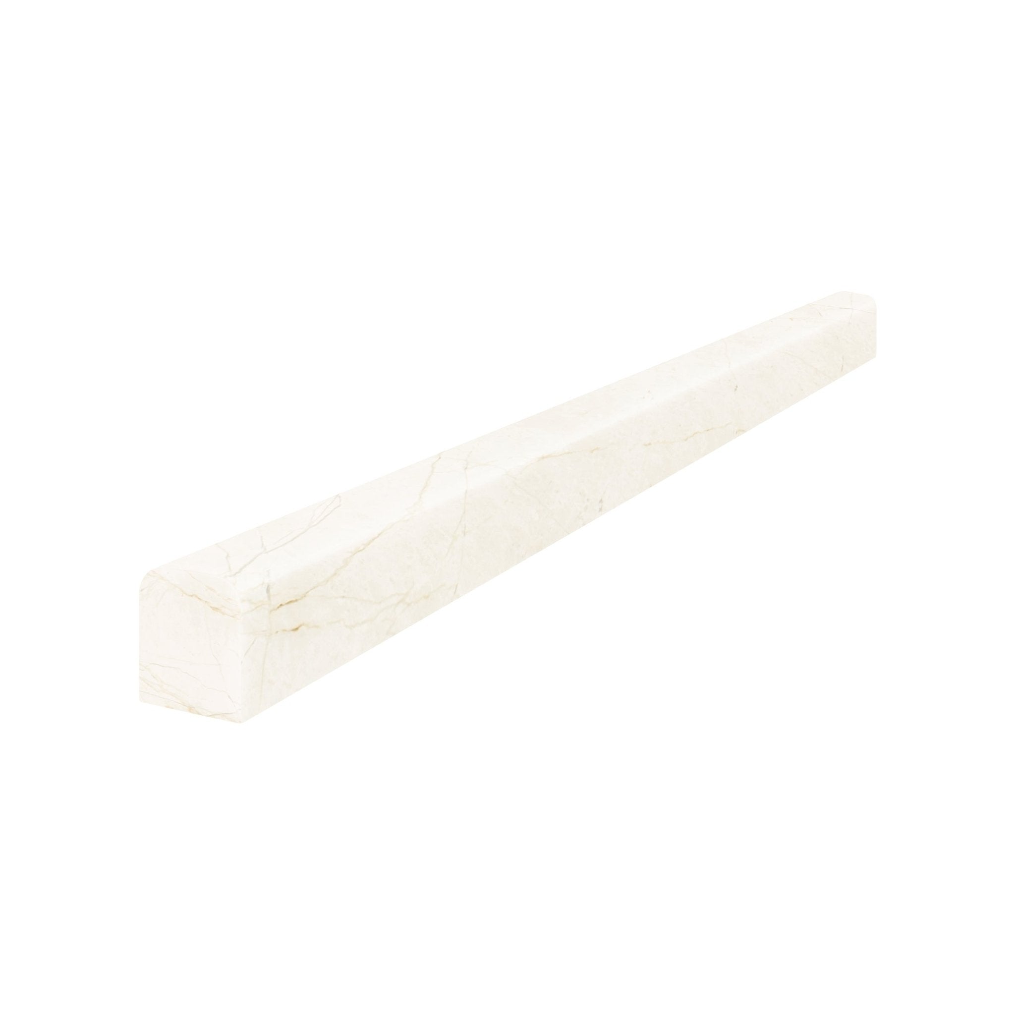Anatolia - 15.2 cm Avorio Crema Hexagon Honed Marble Mosaic || 5001-0260-0 - Ceramed