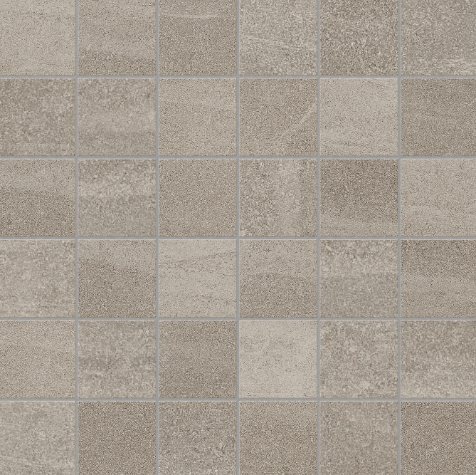 Anatolia - 2 x 2 in Crux Earth Matte Glazed Porcelain Mosaic - Ceramed
