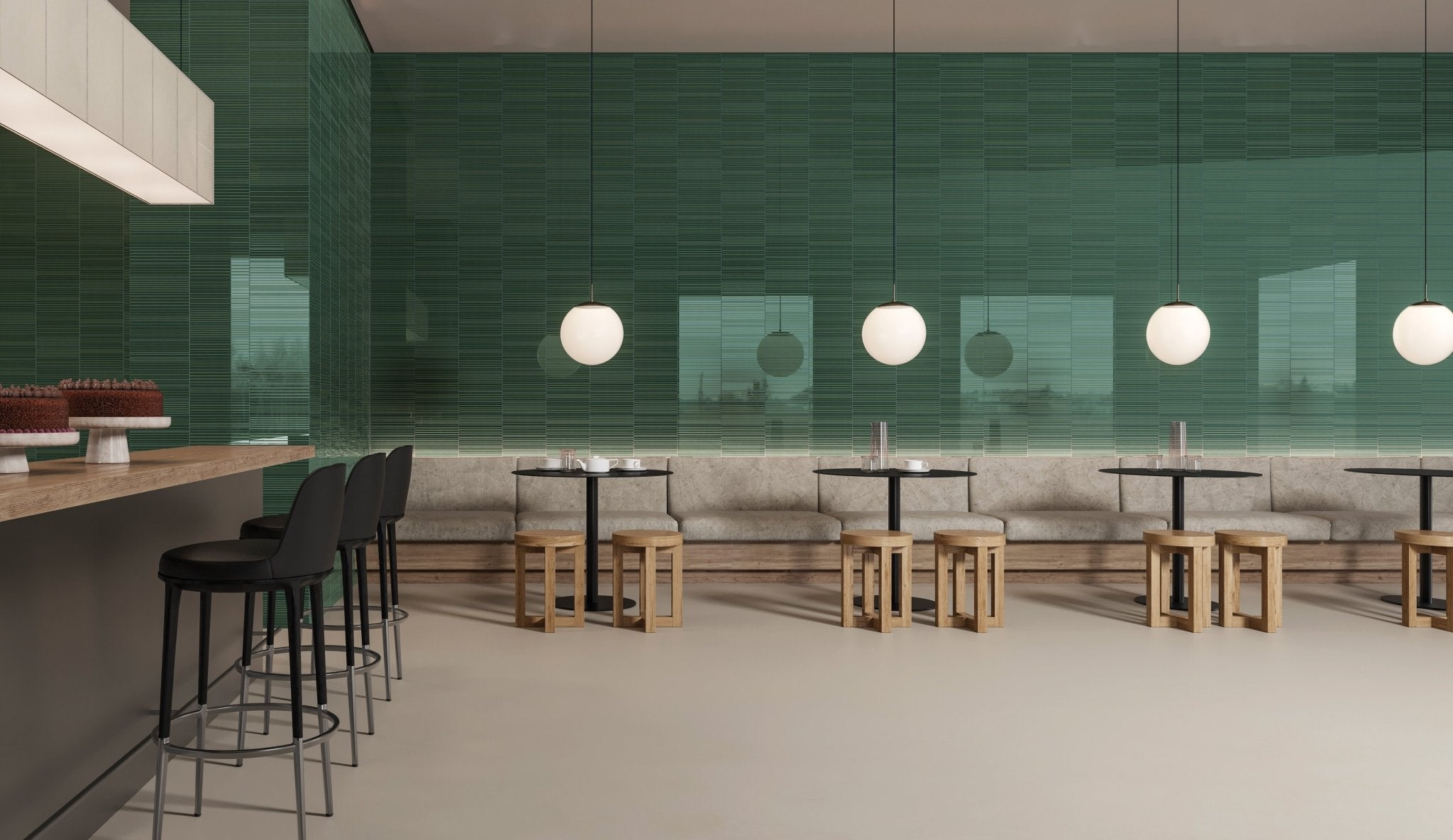 Anatolia - 3x12 Geometra Ivy Stone Glazed Ceramic ||4000-0305-0 - Ceramed