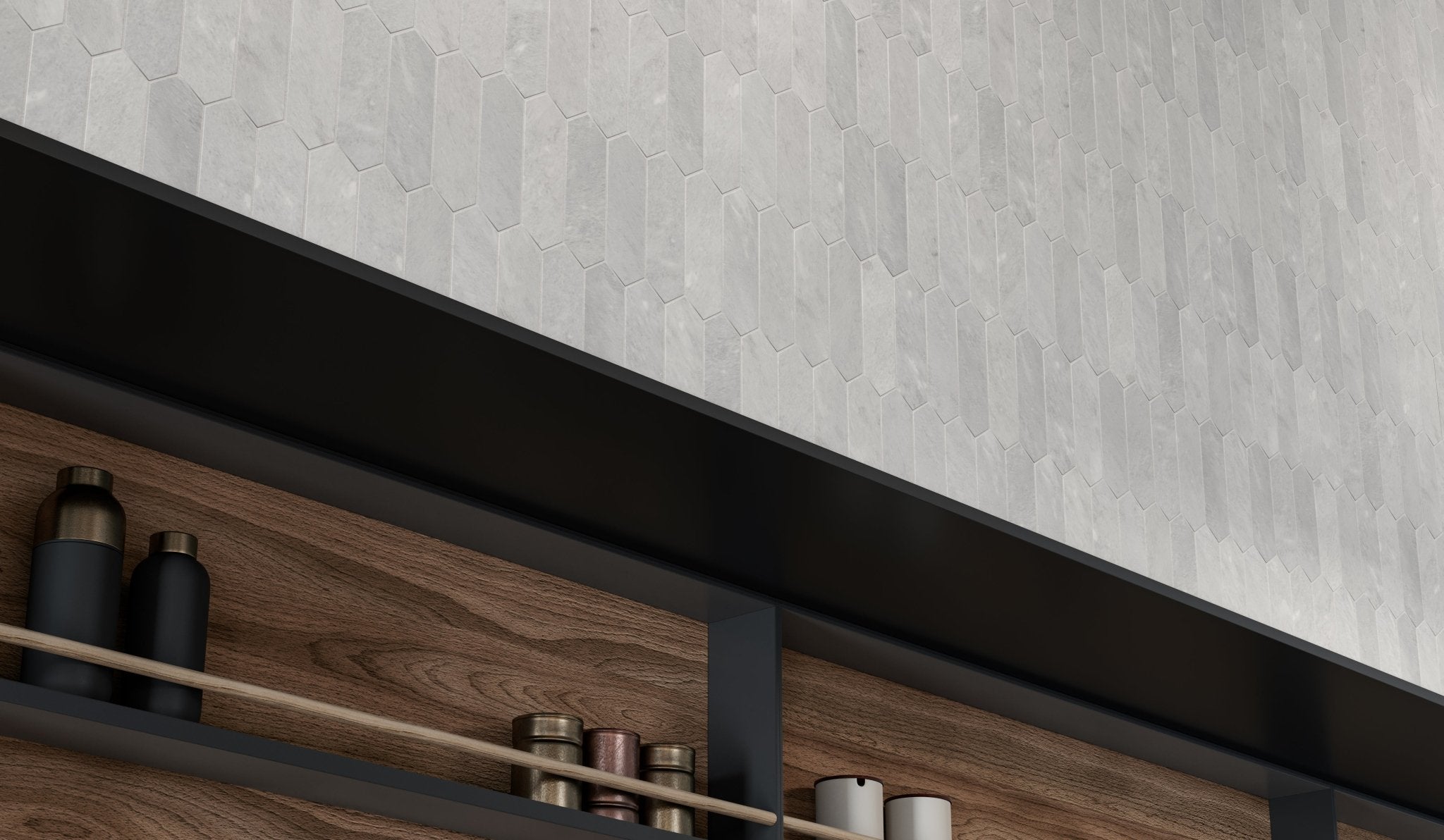 Anatolia - 45.7 x 91.4 cm Aura Fresca Honed Marble Tile || 5000-0417-0 - Ceramed