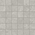 Anatolia - 5 x 5 cm Coliseo Graphite Matte Glazed Porcelain Mosaic || 4501-0569-0 - Ceramed
