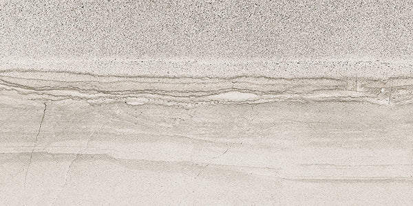 Anatolia - Amelia - Mist - Tuile de porcelaine émaillée aspect pierre, fini mat 30 x 60 cm (12 x 24 po)