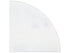 Anatolia - Bianco Venatino - Tablette d'angle de marbre, fini adouci 22,5 cm (9 po)