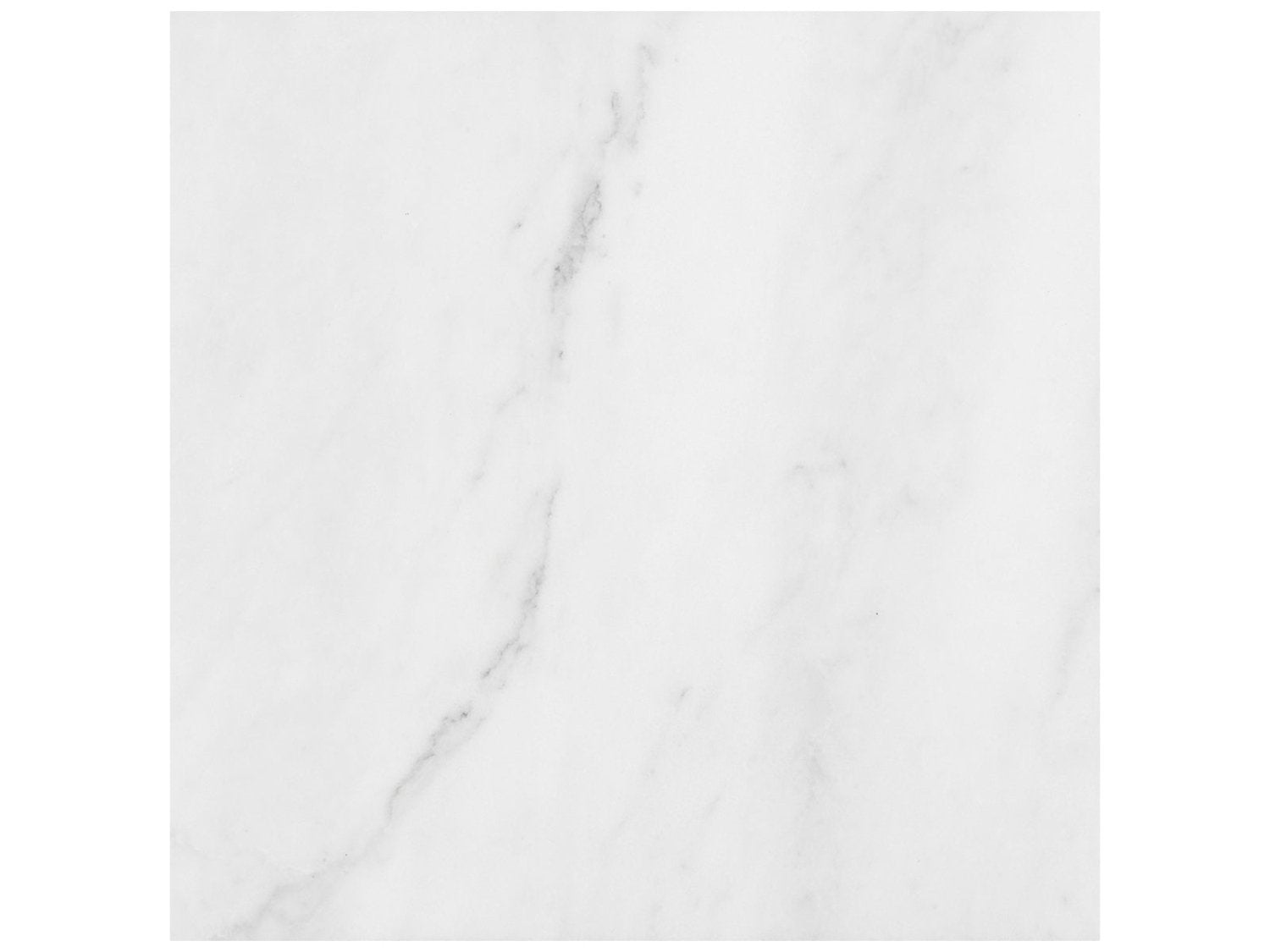 Anatolia - Bianco Venatino - Tuile de marbre, fini poli 30,5 x 30,5 cm (12 x 12 po)