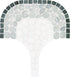 Anatolia - Cabana Jade Blend Pebble Tumbled Marble Mosaic || 5001-0458-0 - Ceramed