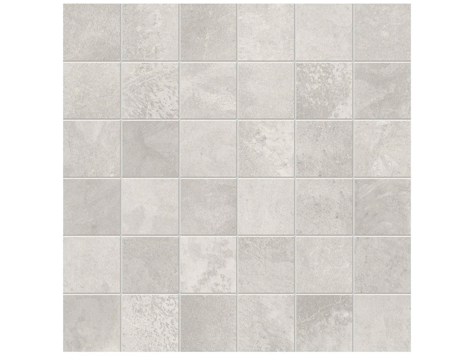 Anatolia - Ceraforge - Lithium - Mosaïque de porcelaine colorée dans la masse mate 5 x 5 cm (2 x 2 po) - Ceramed
