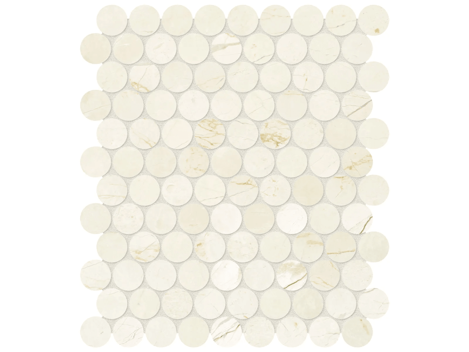 Anatolia - Céramique mosaïque Avorio Crema Adouci 11" x 13"  (vendu au pi²) ||5001-0261-0-SQFT - Ceramed