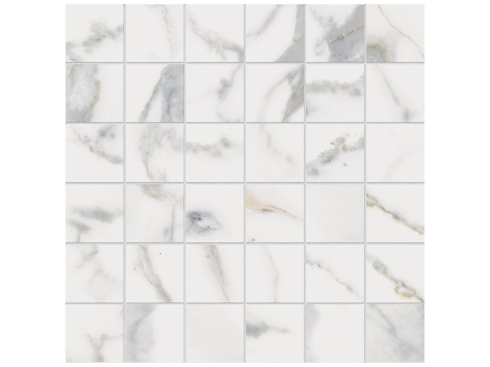 Anatolia - Céramique mosaïque Classic Calacatta Mat 12" x 12" ||4501-0064-0 - Ceramed