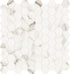 Anatolia Céramique mosaïque Mayfair Calacatta Oro Hexagone Lustré - 1.25" ||4501-0146-1 - Ceramed