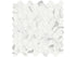 Anatolia Céramique mosaïque Mayfair Statuario Venato Hexagone Lustré - 1.25" ||4501-0147-1 - Ceramed